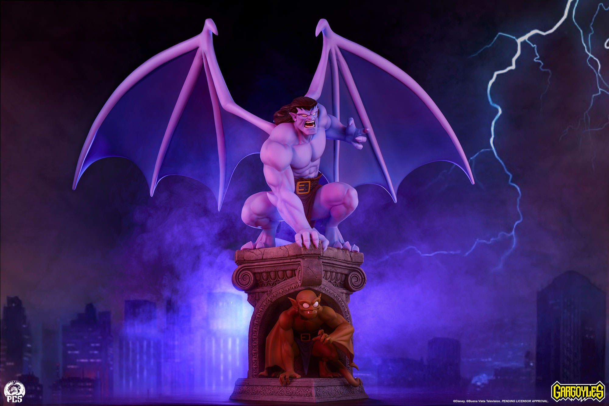 Gargoyles Goliath and Lexington 1/4 Scale Statue