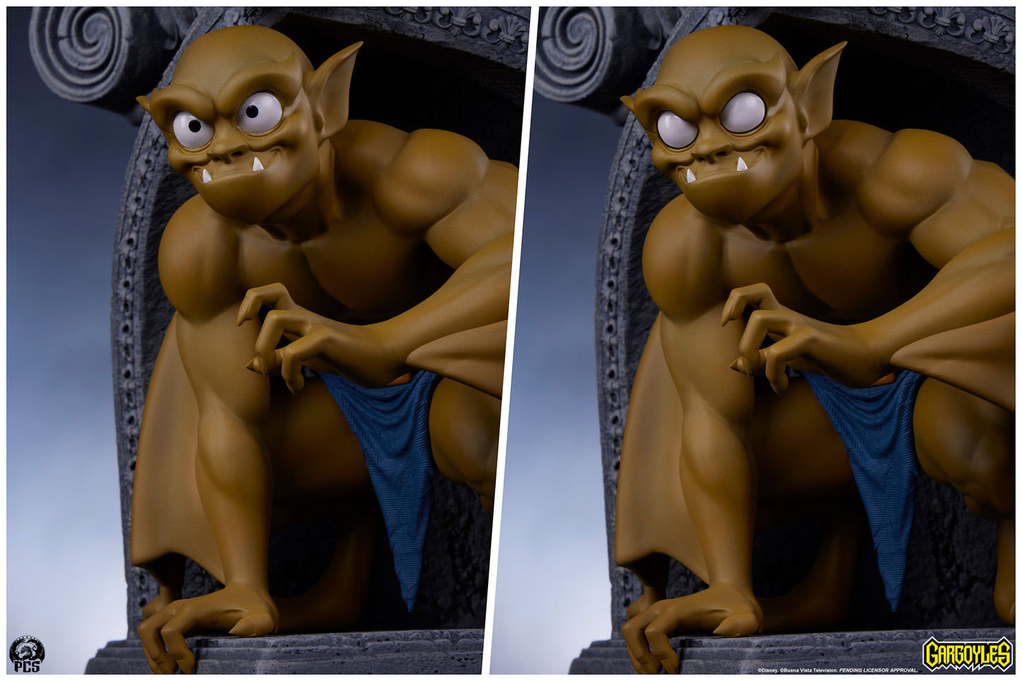 Gargoyles Goliath and Lexington 1/4 Scale Statue