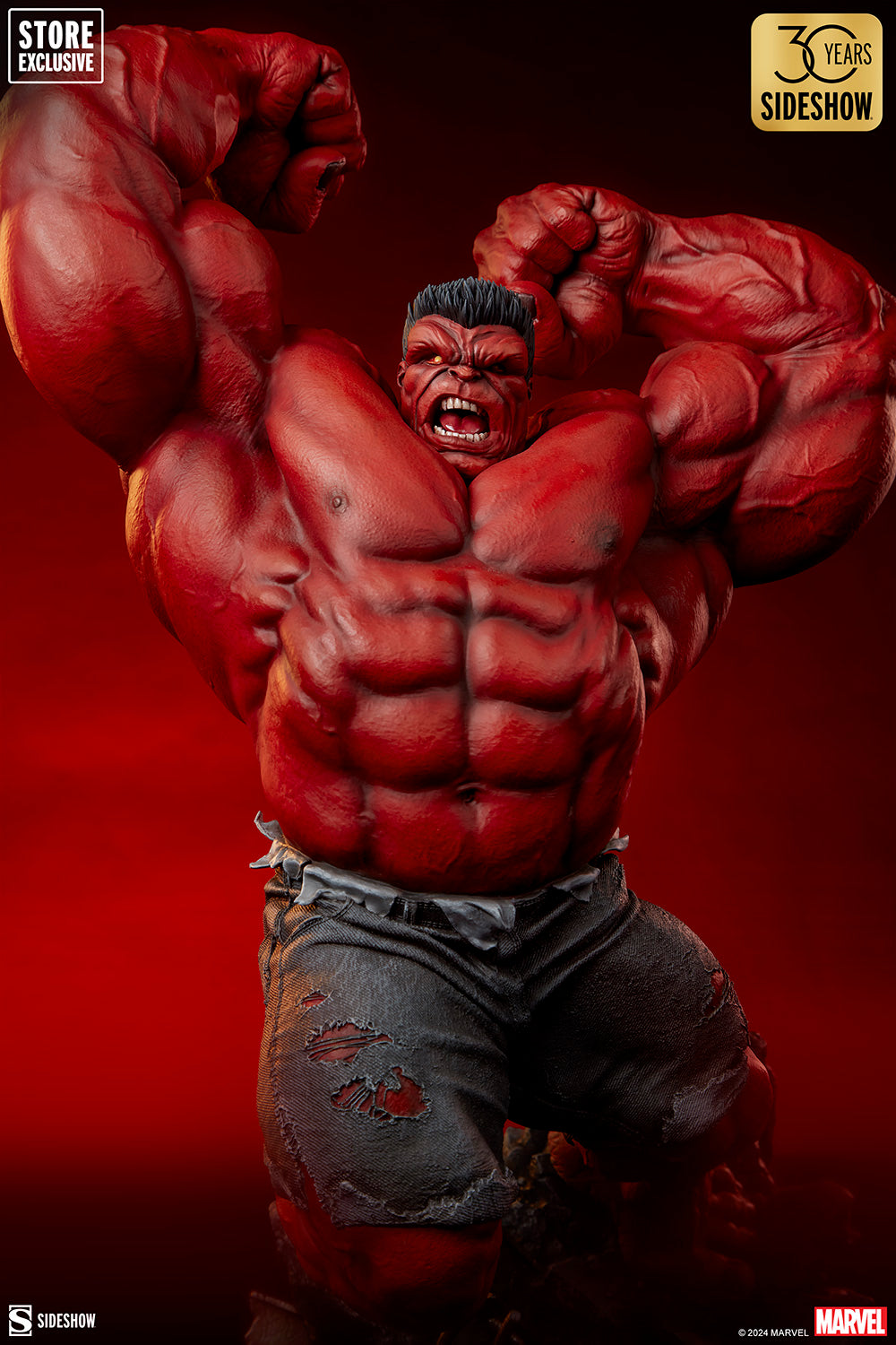 Red Hulk Thunderbolt Ross Premium Format Figure (Retailer Exclusive)