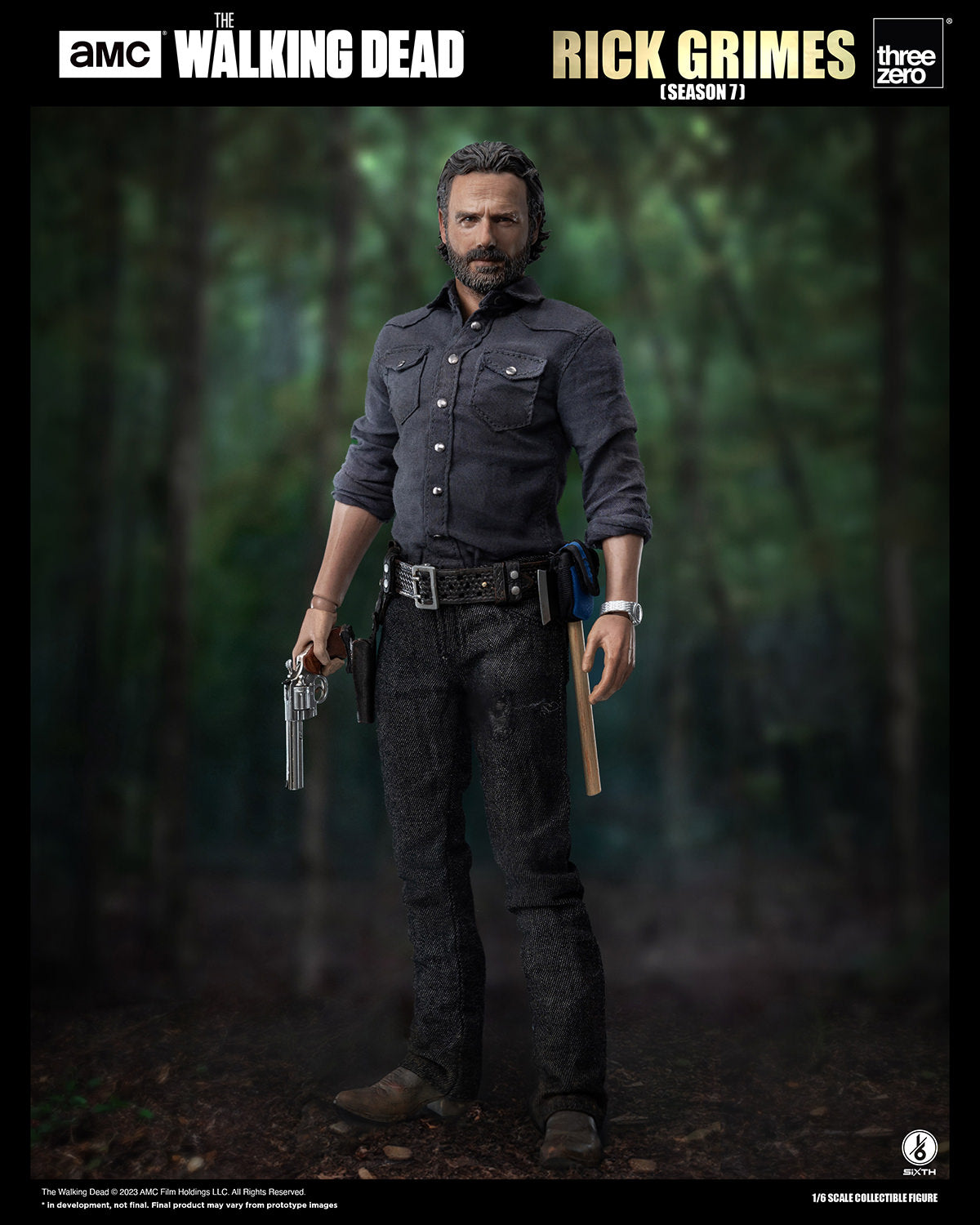 The Walking Dead Rick Grimes Season 7 Sixth Scale Figure