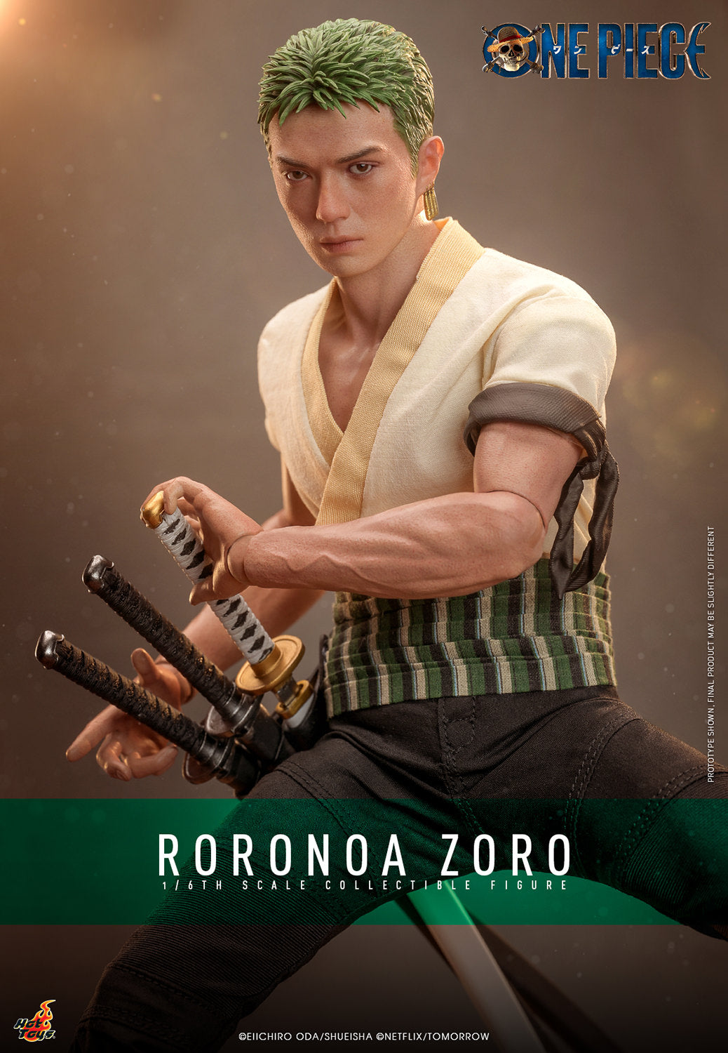 One Piece Roronoa Zoro 1/6 Scale Figure by Hot Toys