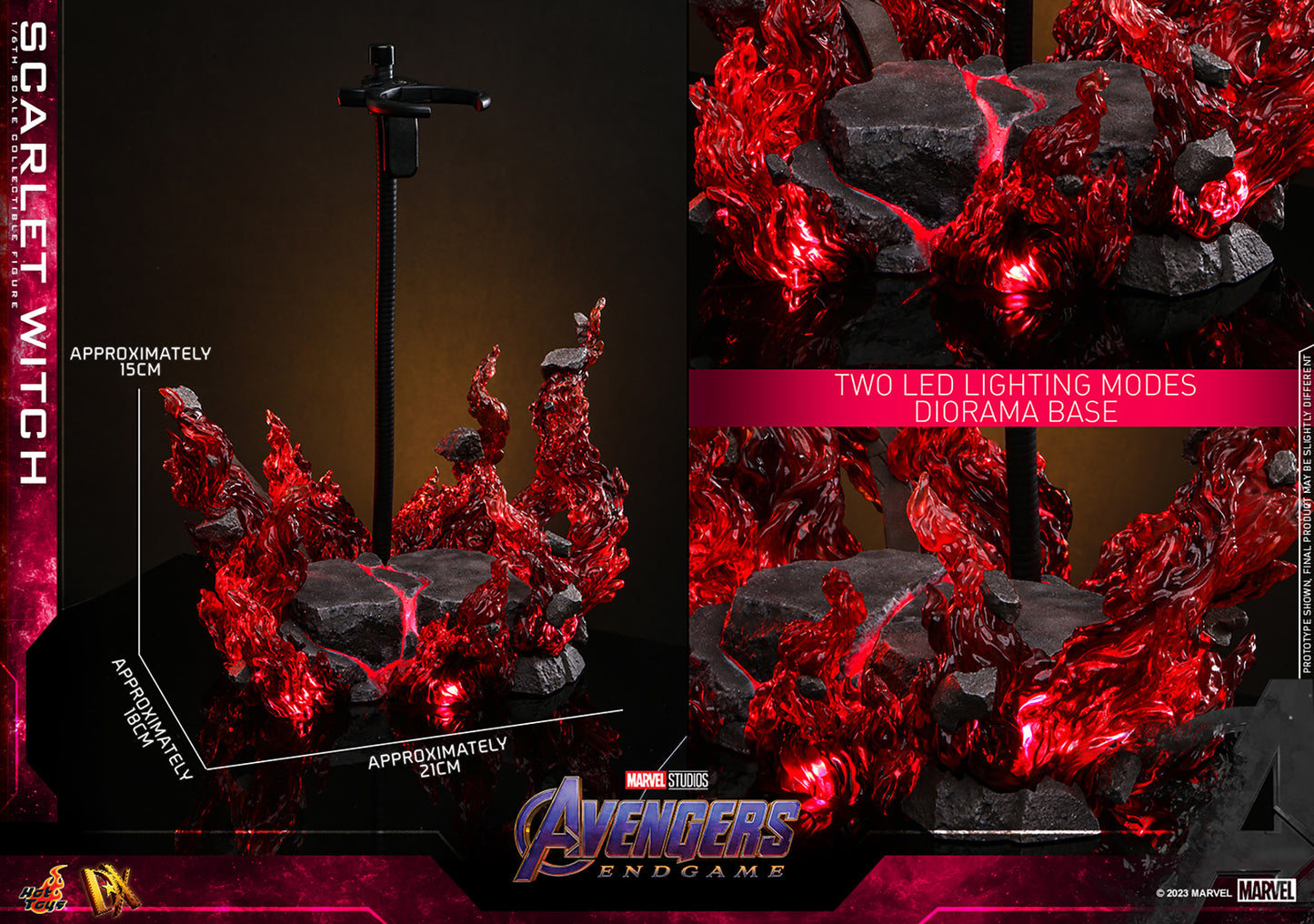 Scarlet Witch (Avengers Endgame) 1/6 Scale Figure by Hot Toys