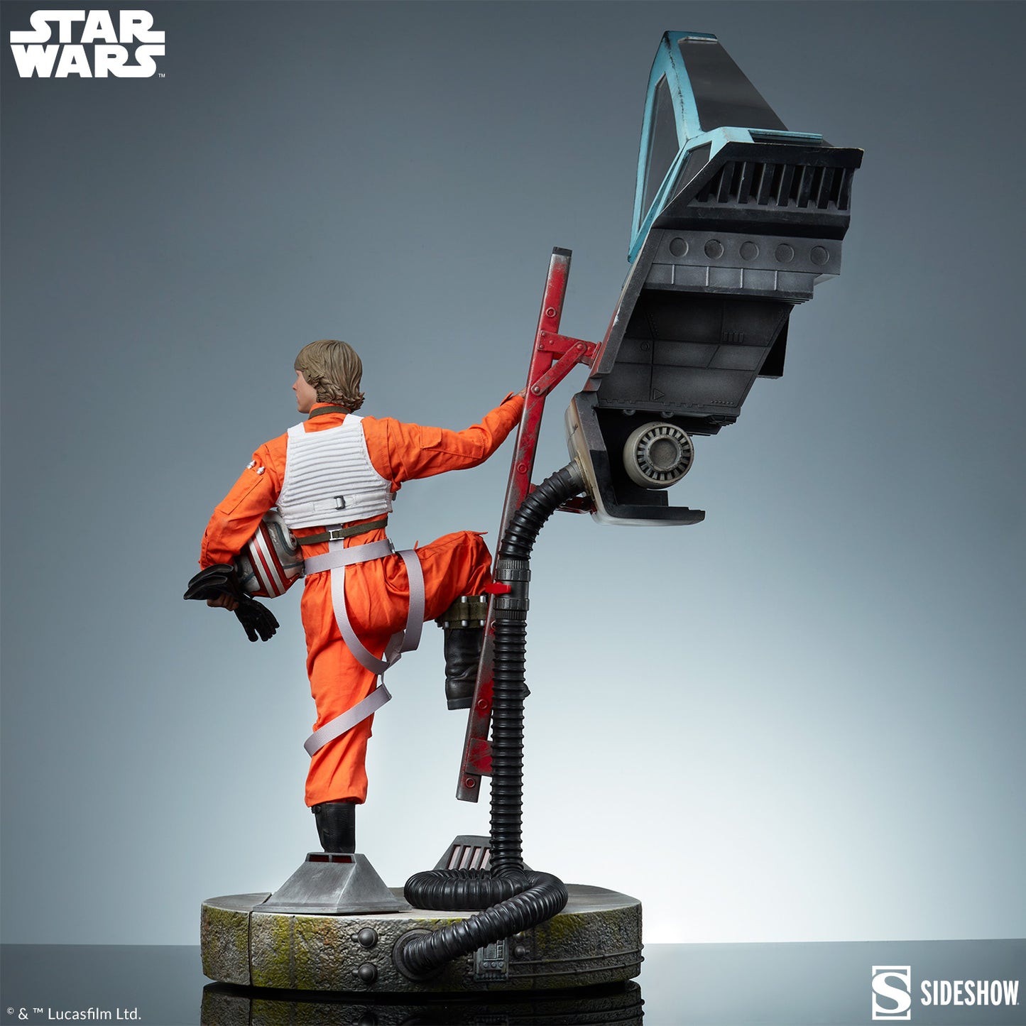 Luke Skywalker and X-Wing Premium Format Figure