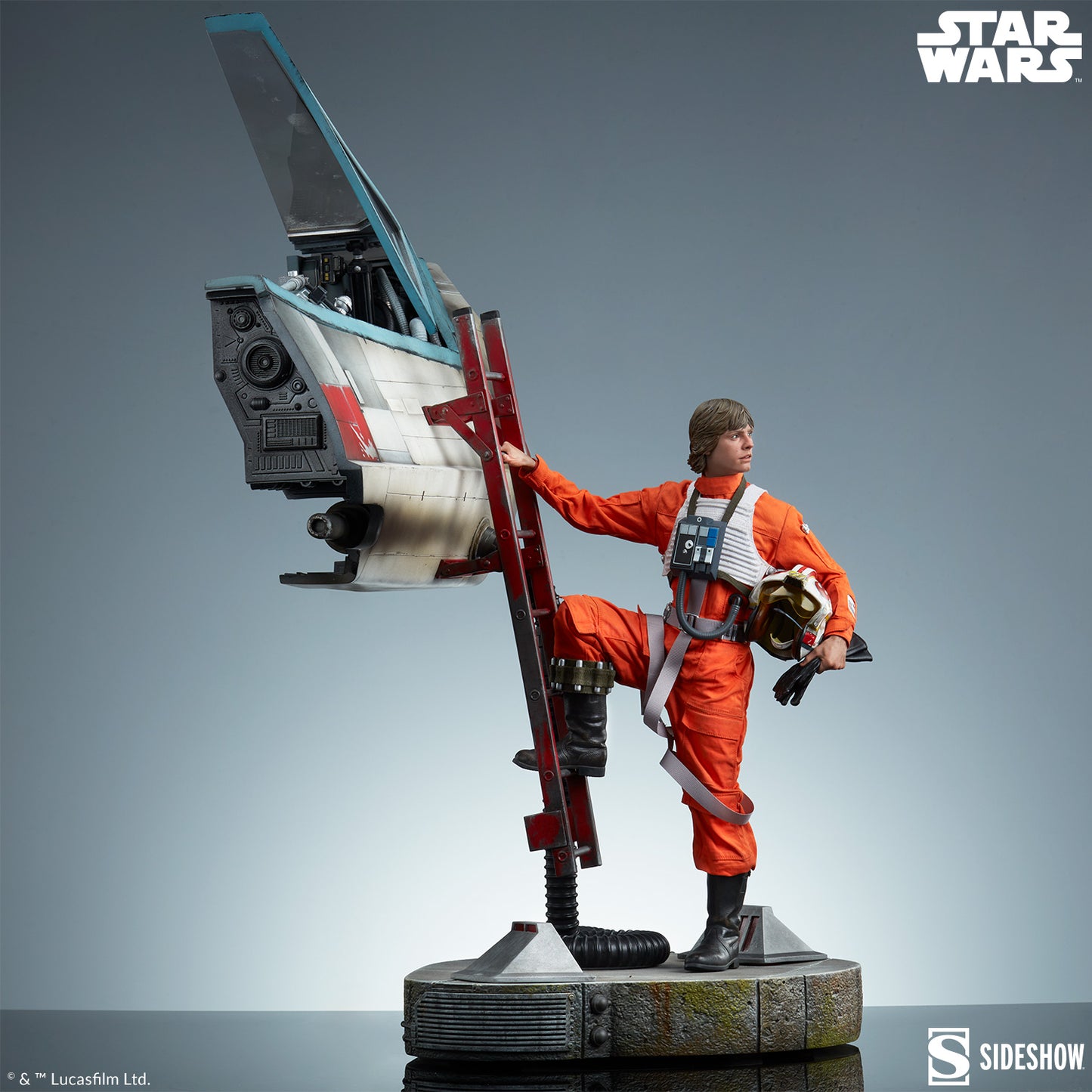 Luke Skywalker and X-Wing Premium Format Figure