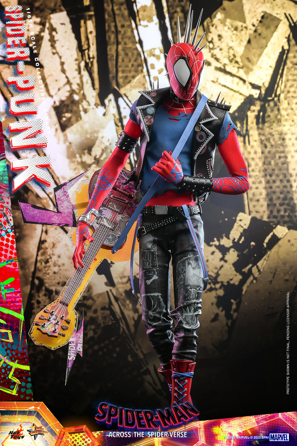 Spider-Punk 1/6 Scale Figure by Hot Toys