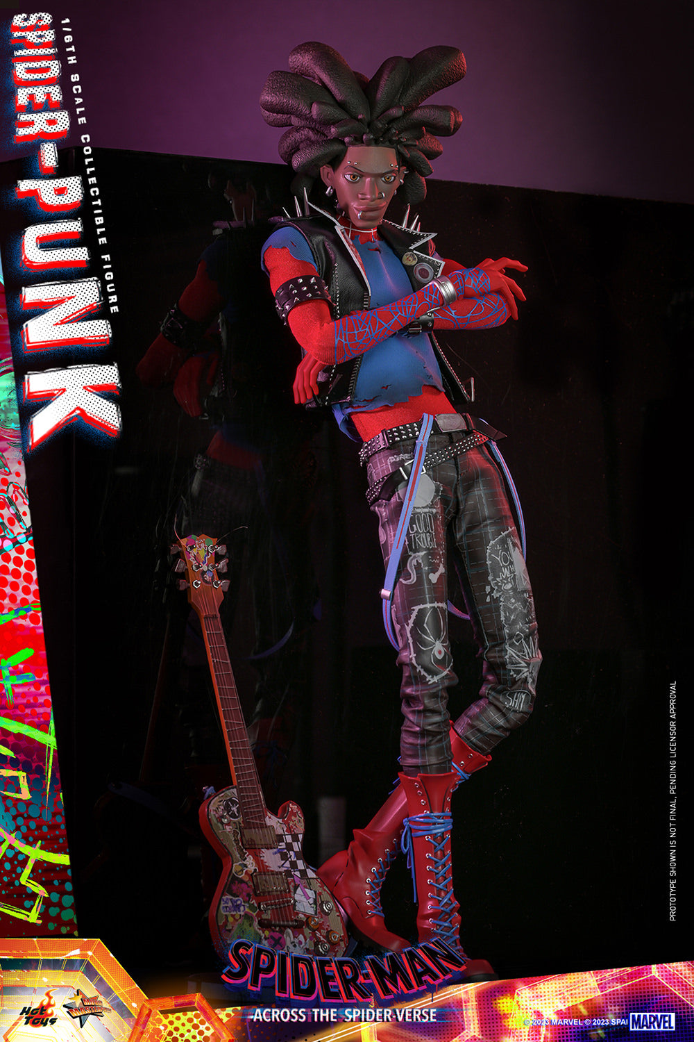 Spider-Punk 1/6 Scale Figure by Hot Toys