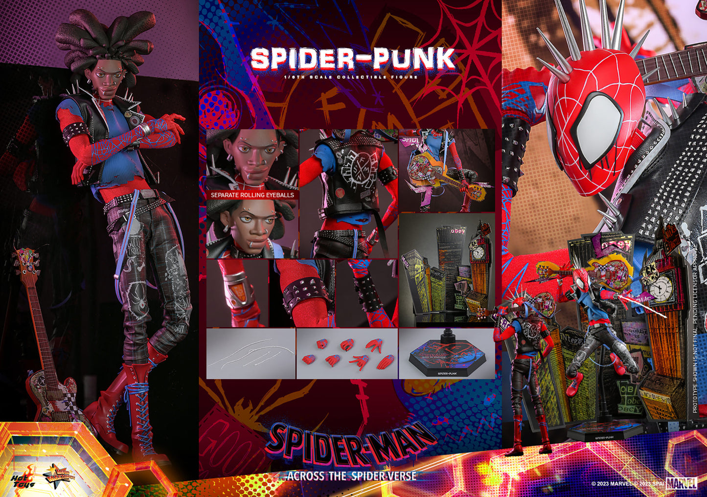 Spider-Punk 1/6 Scale Figure by Hot Toys