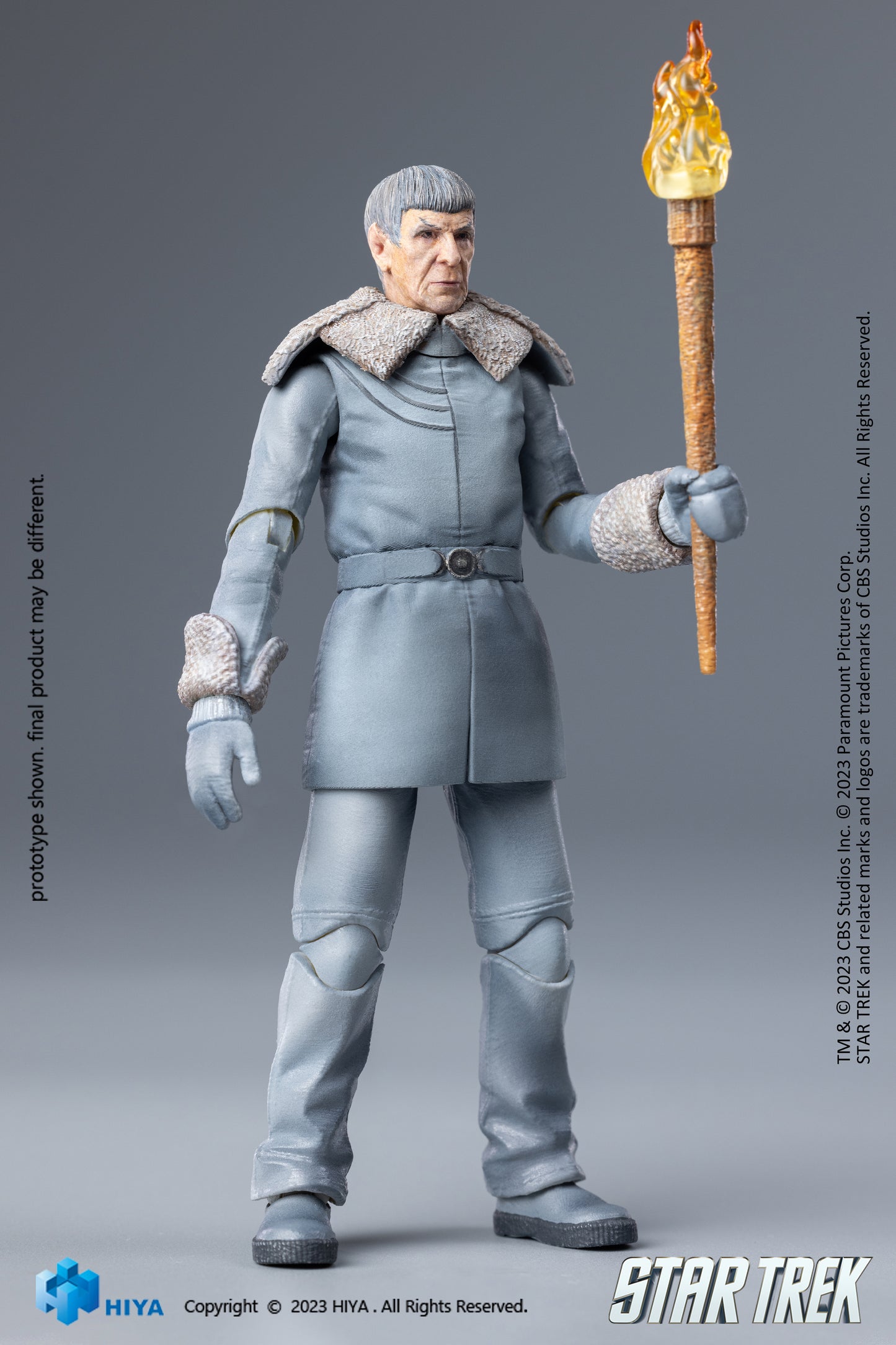 Star Trek 2009 Exquisite Mini Series Spock Prime 1/18 Previews Exclusive Figure