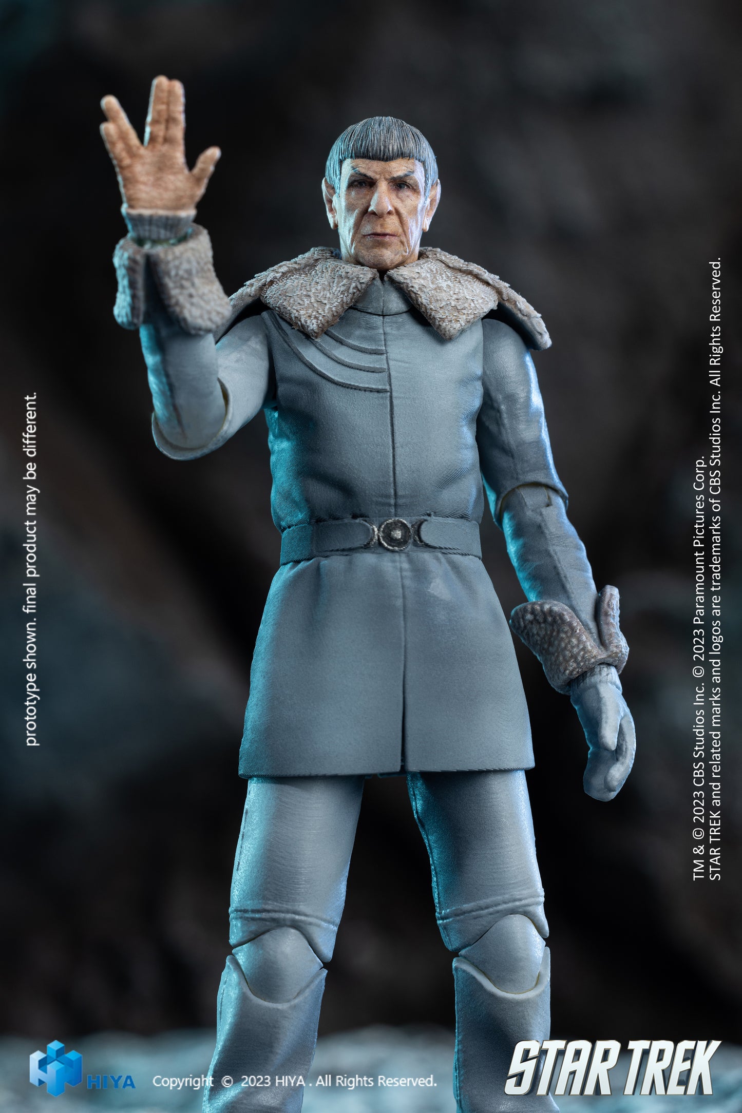 Star Trek 2009 Exquisite Mini Series Spock Prime 1/18 Previews Exclusive Figure