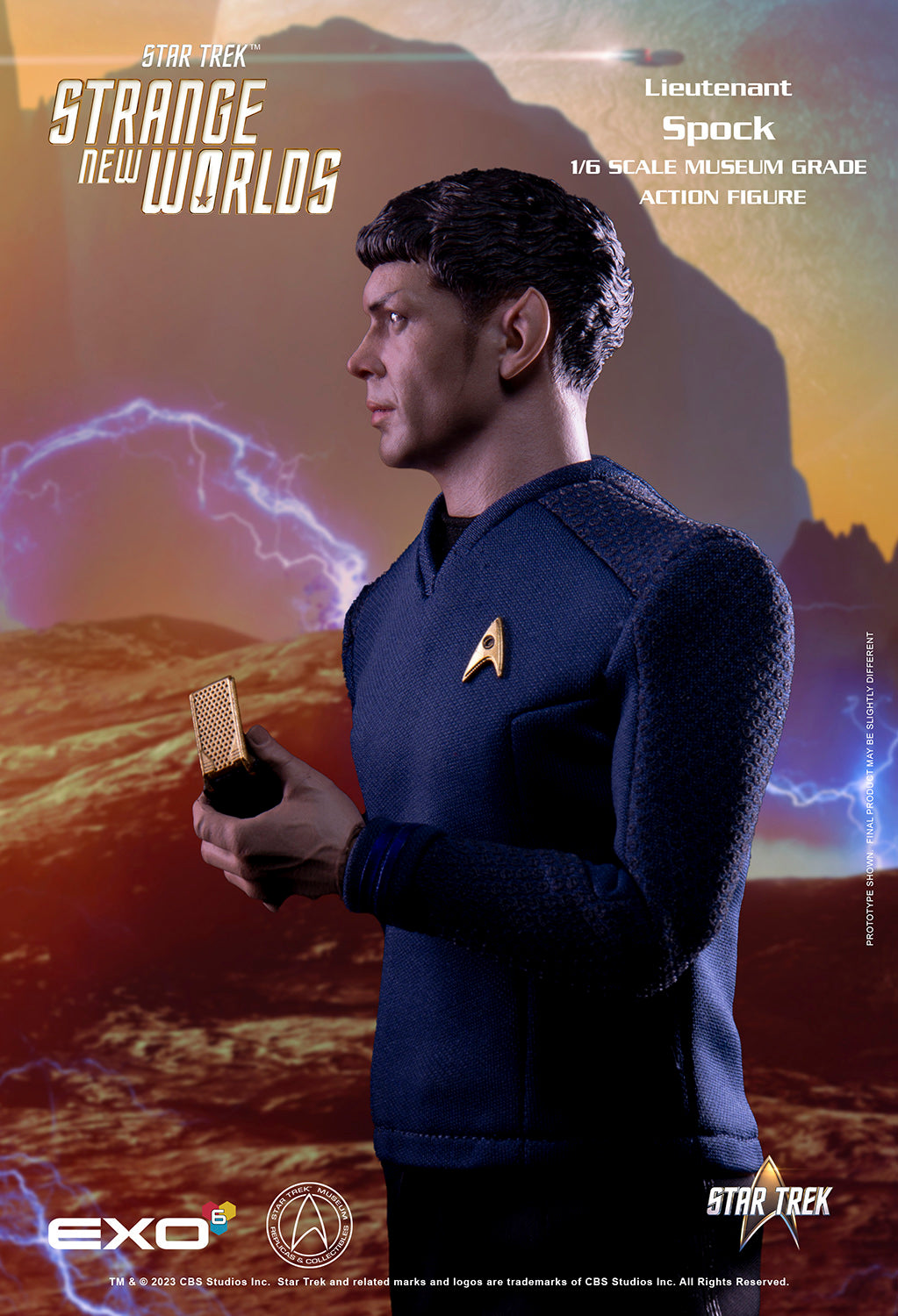 Strange New Worlds Spock 1/6 Scale Figure by EXO-6