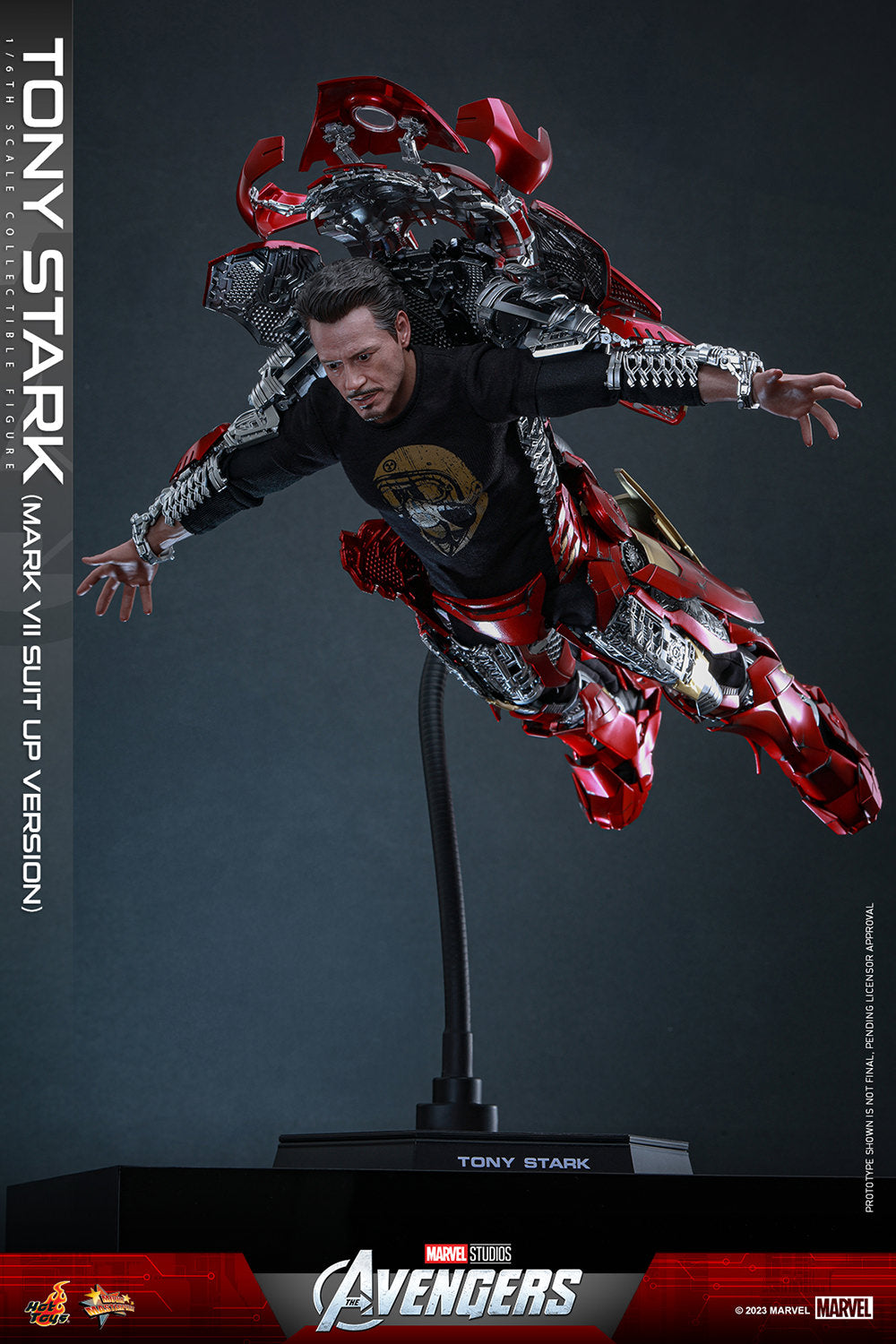 Tony Stark (Mark VII Suit Up Version) 1/6 Scale Figure