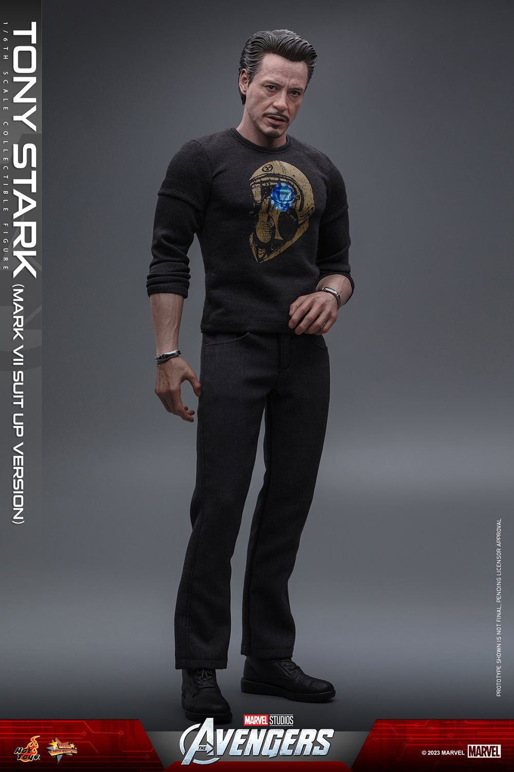 Tony Stark (Mark VII Suit Up Version) 1/6 Scale Figure