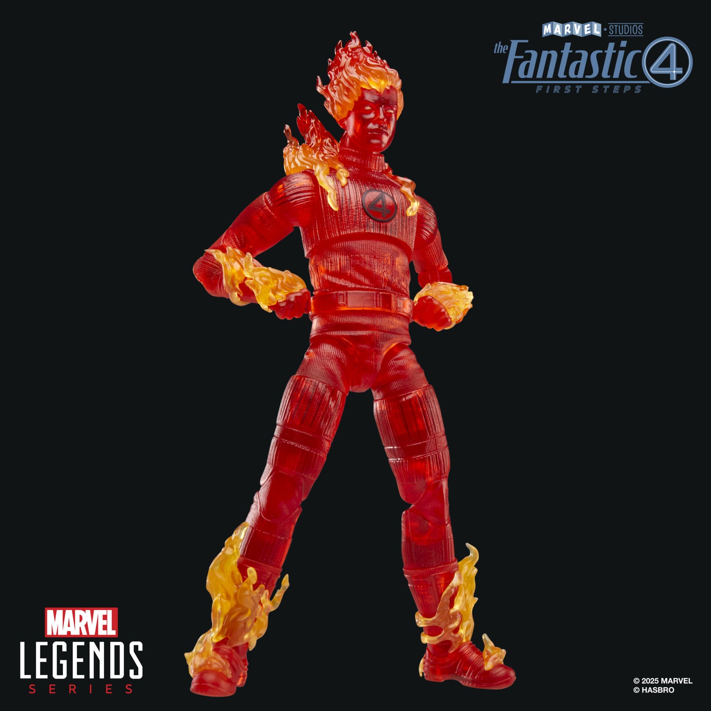 Fantastic Four Movie Legends Human Torch Action Figure