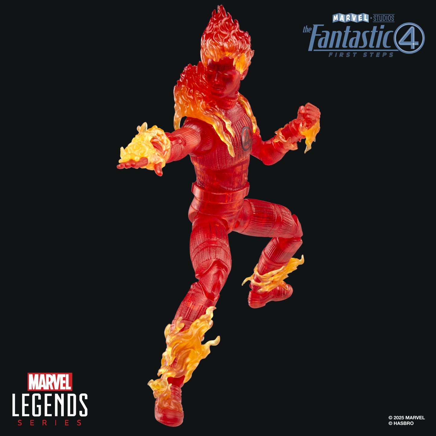 Fantastic Four Movie Legends Human Torch Action Figure