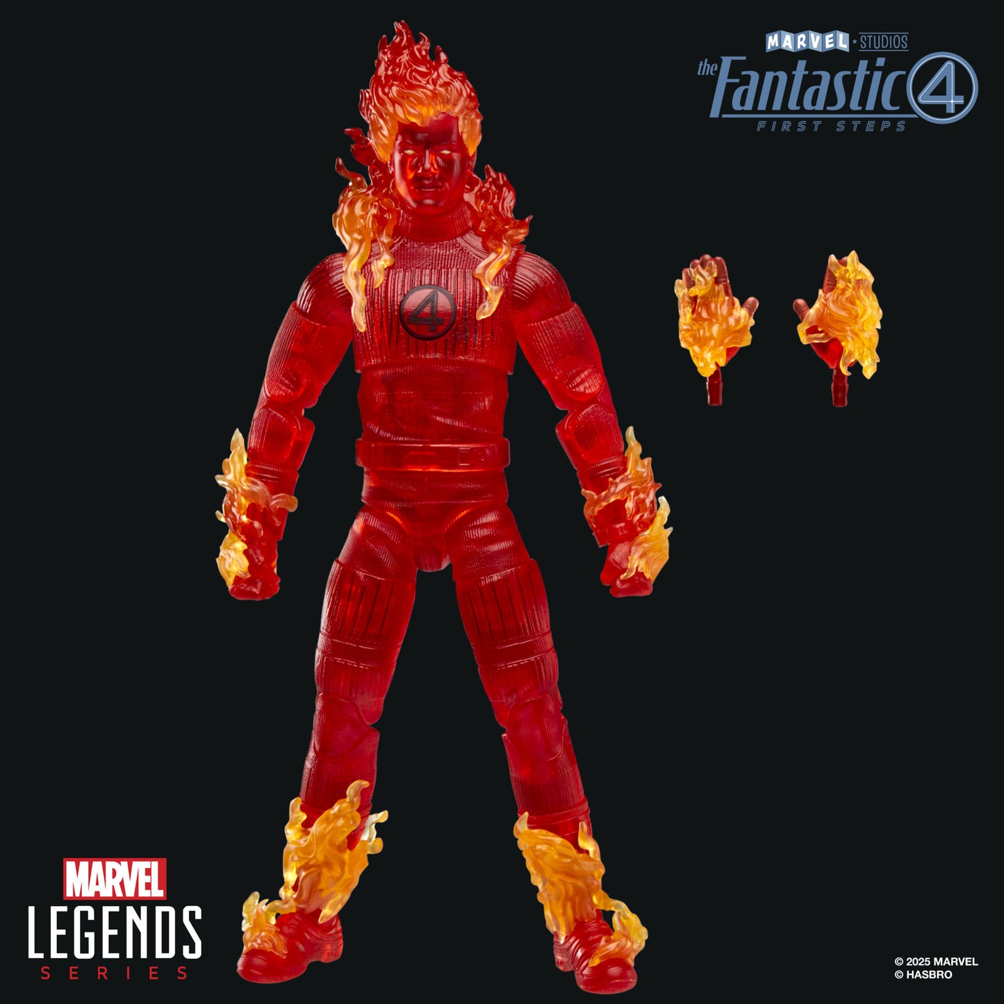 Fantastic Four Movie Legends Human Torch Action Figure