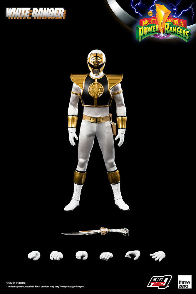 Mighty Morphin Power Rangers White Ranger 1/6 Scale Figure