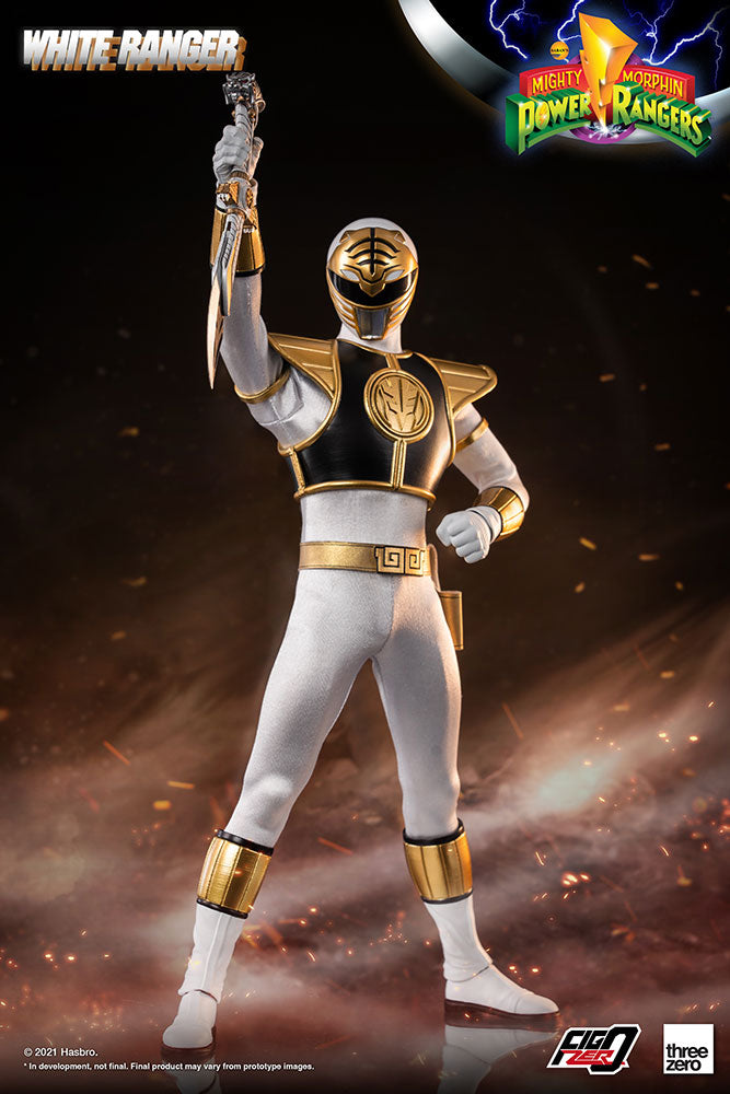 Mighty Morphin Power Rangers White Ranger 1/6 Scale Figure
