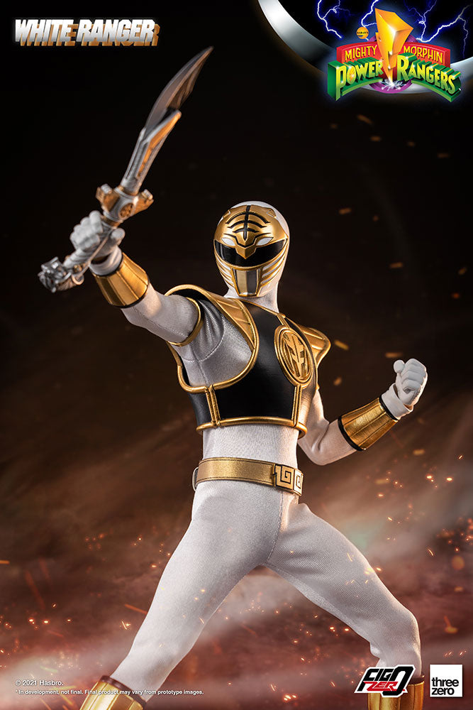 Mighty Morphin Power Rangers White Ranger 1/6 Scale Figure