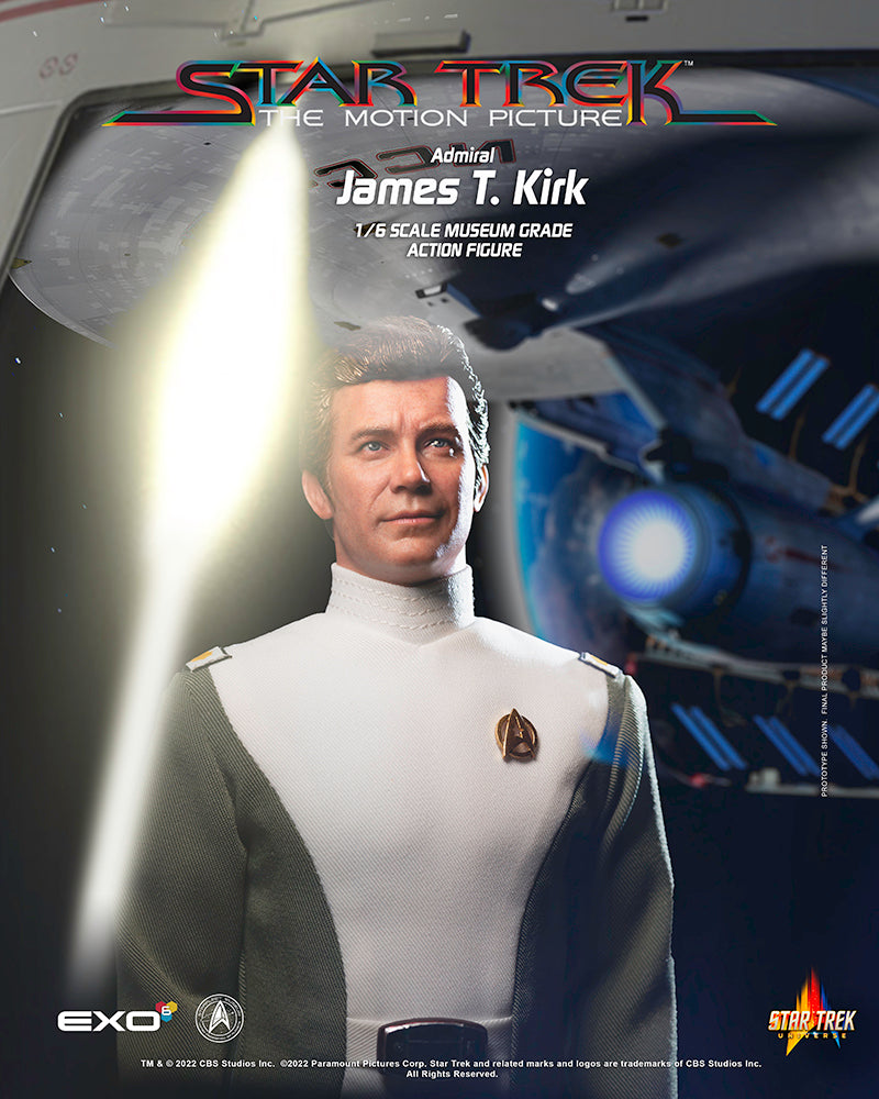 Star Trek The Motion Picture Admiral James T Kirk 1/6 Scale Figure