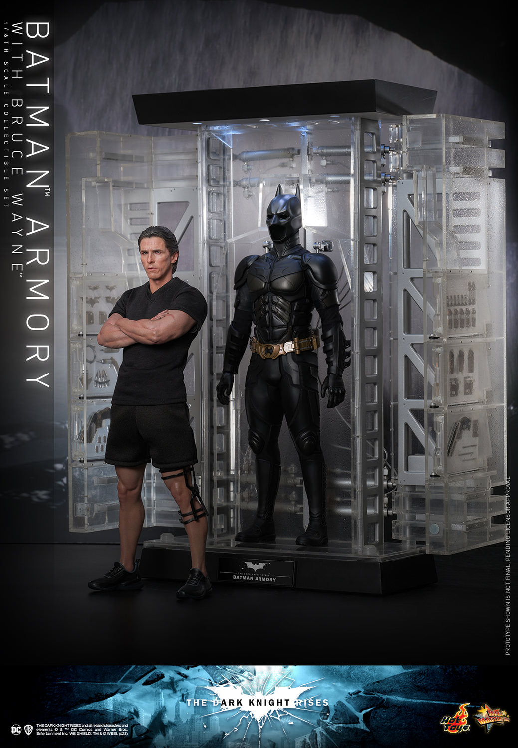 Batman Armory with Bruce Wayne 1/6 Scale Figure by Hot Toys