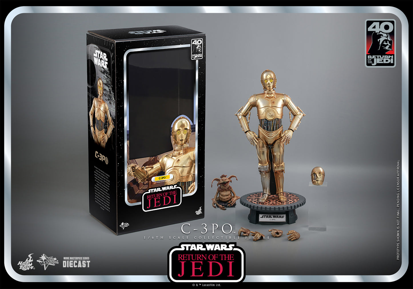 C-3PO Sixth Scale Figure by Hot Toys