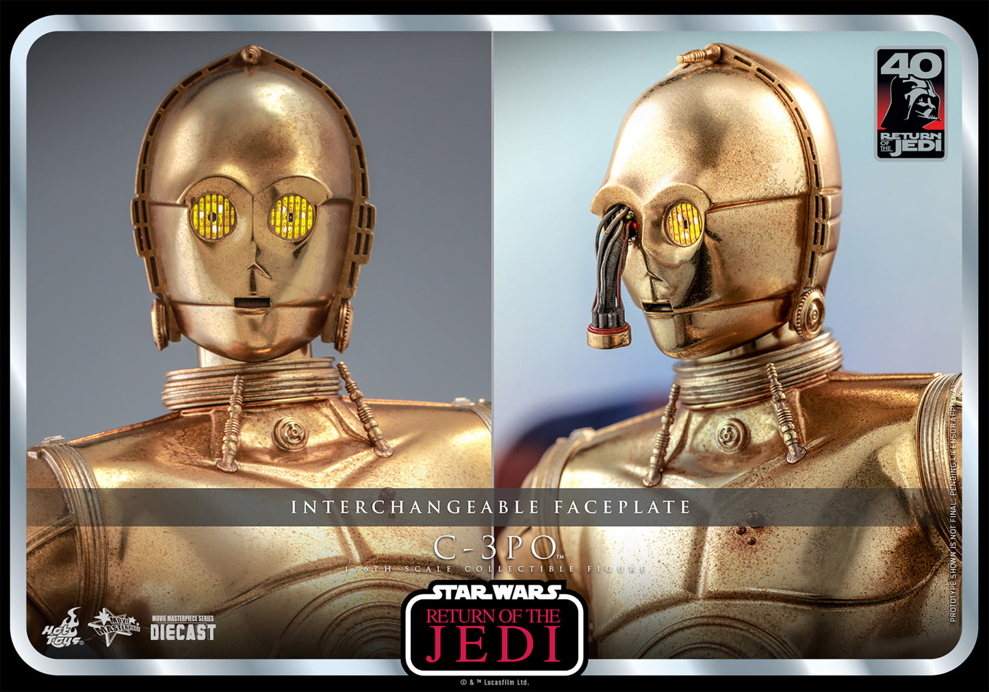 C-3PO Sixth Scale Figure by Hot Toys