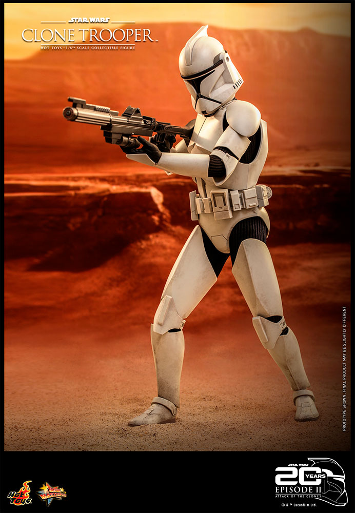 Clone Trooper Sixth Scale Figure by Hot Toys