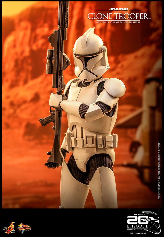 Clone Trooper Sixth Scale Figure by Hot Toys