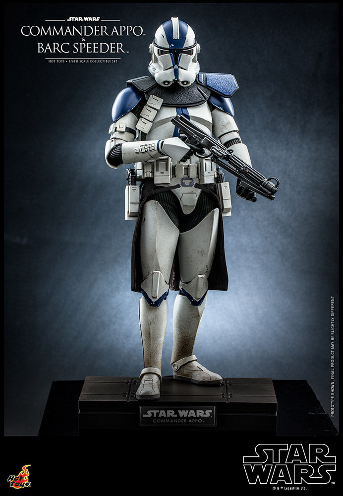 Commander Appo with Barc Speeder Sixth Scale Figure Set by Hot Toys