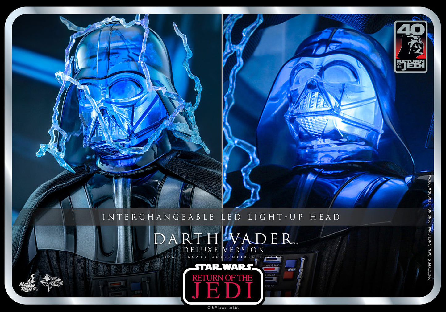 Darth Vader (Deluxe Version) (Return of the Jedi 40th Anniversary Collection) 1/6 Scale Figure