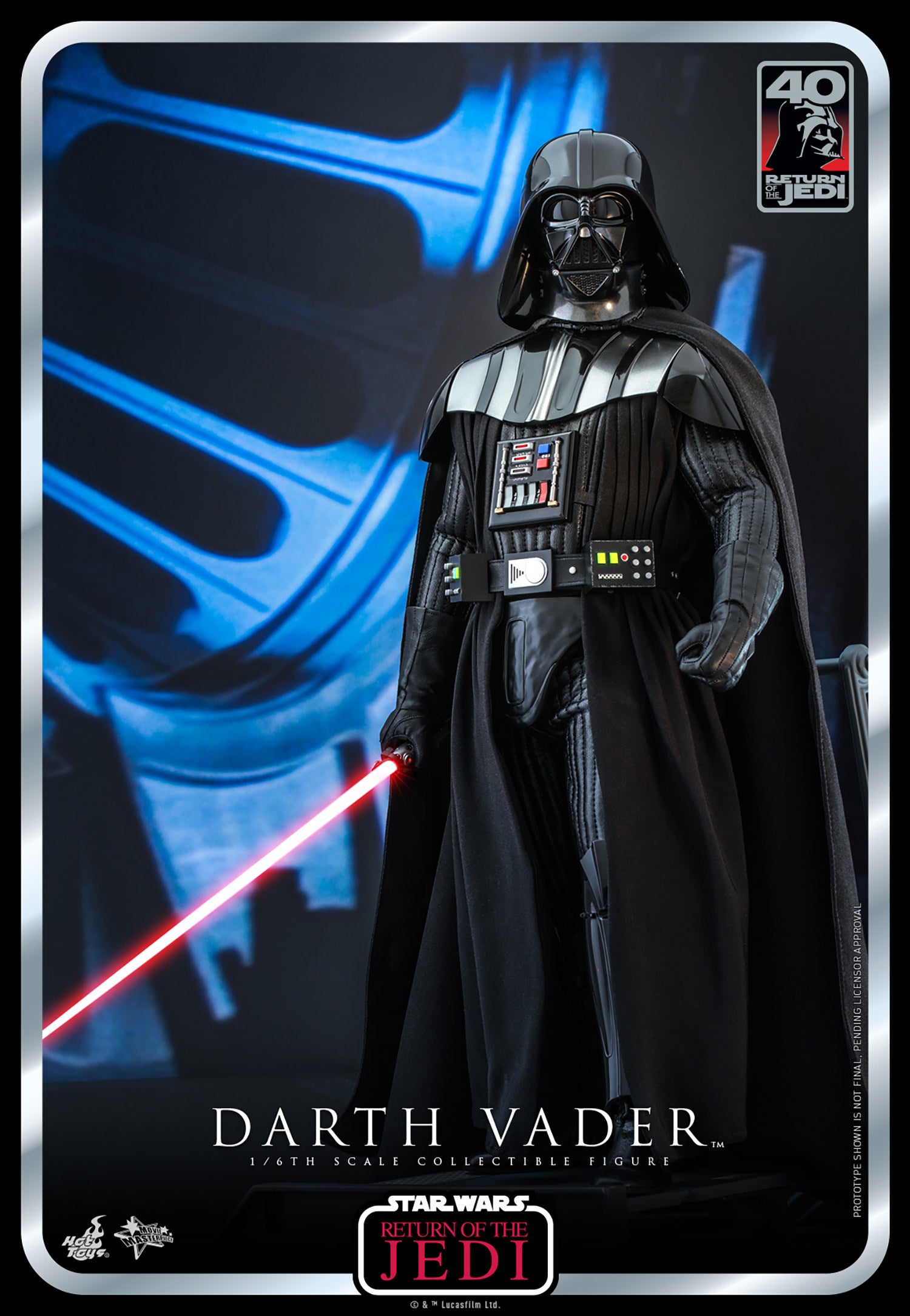 Darth Vader (Return of the Jedi 40th Anniversary Collection) 1/6 Scale – Ego Comics
