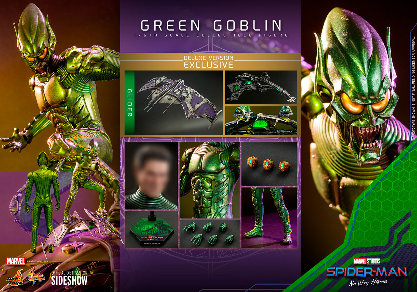 Hot Toys Green Goblin (Deluxe Version) Sixth Scale Figure