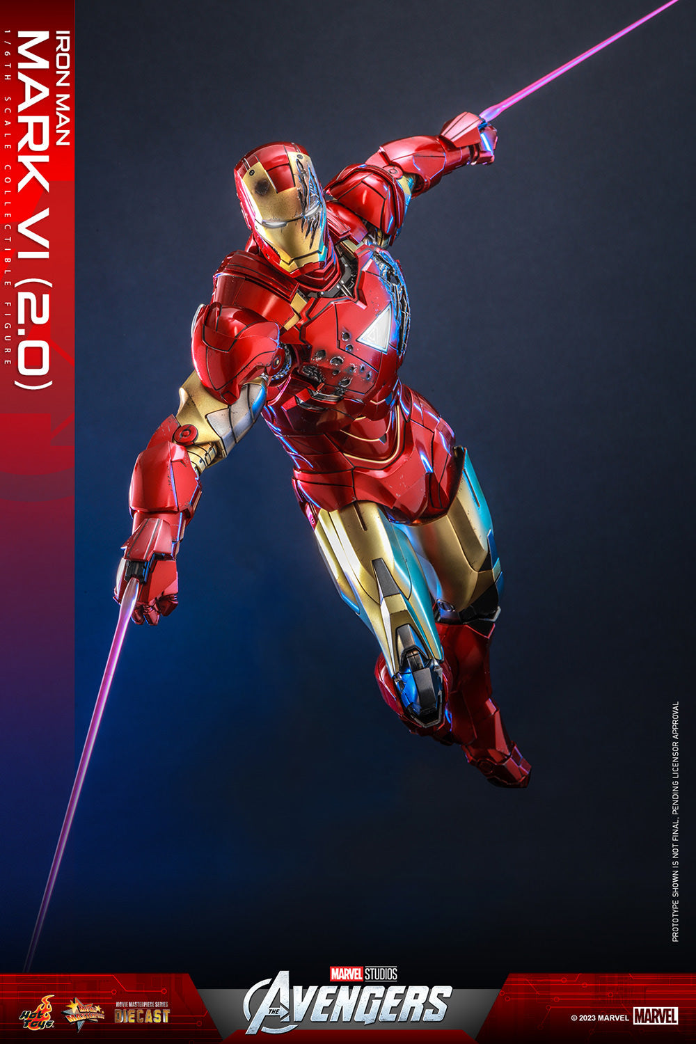 Hot Toys Iron Man Mark VI (2.0) Sixth Scale Figure