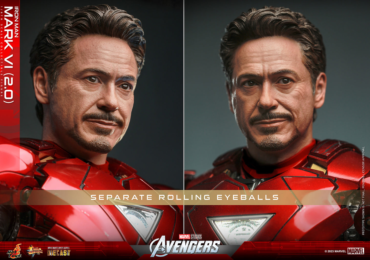 Hot Toys Iron Man Mark VI (2.0) Sixth Scale Figure