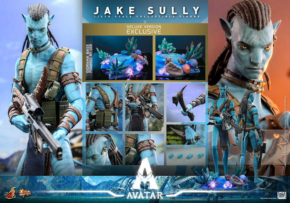 Avatar Jake Sully (Deluxe Version) Sixth Scale Figure by Hot Toys