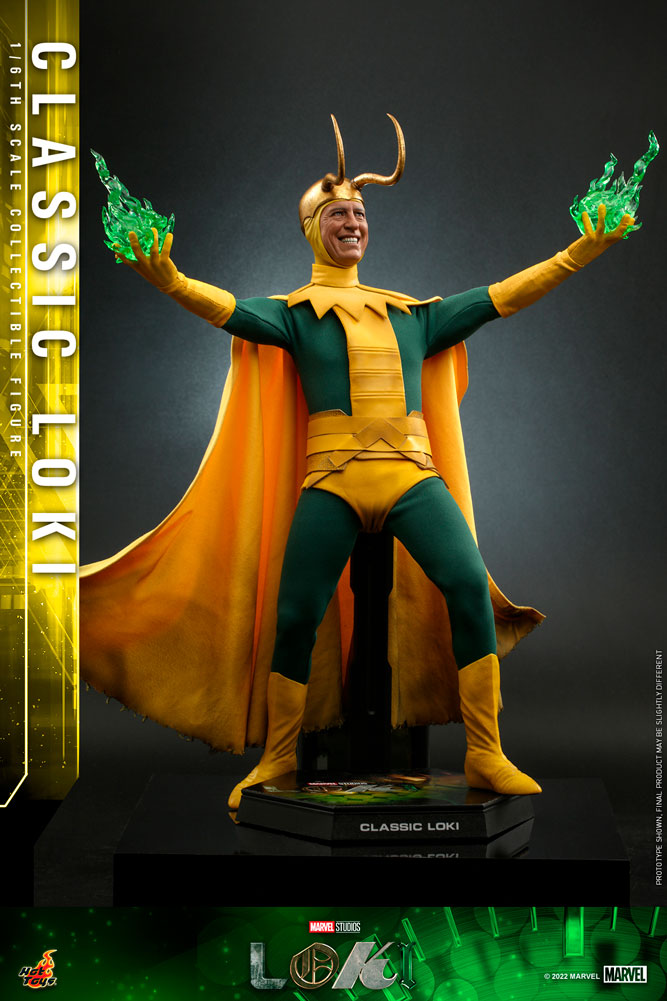 Classic Loki Sixth Scale Figure by Hot Toys (Display Piece)