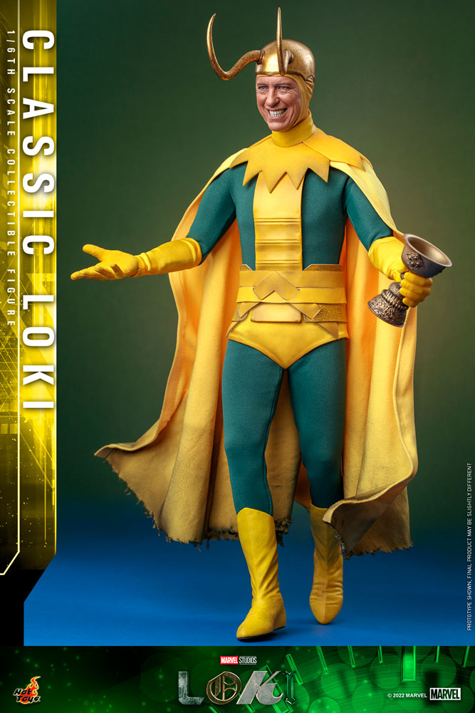 Classic Loki Sixth Scale Figure by Hot Toys (Display Piece)