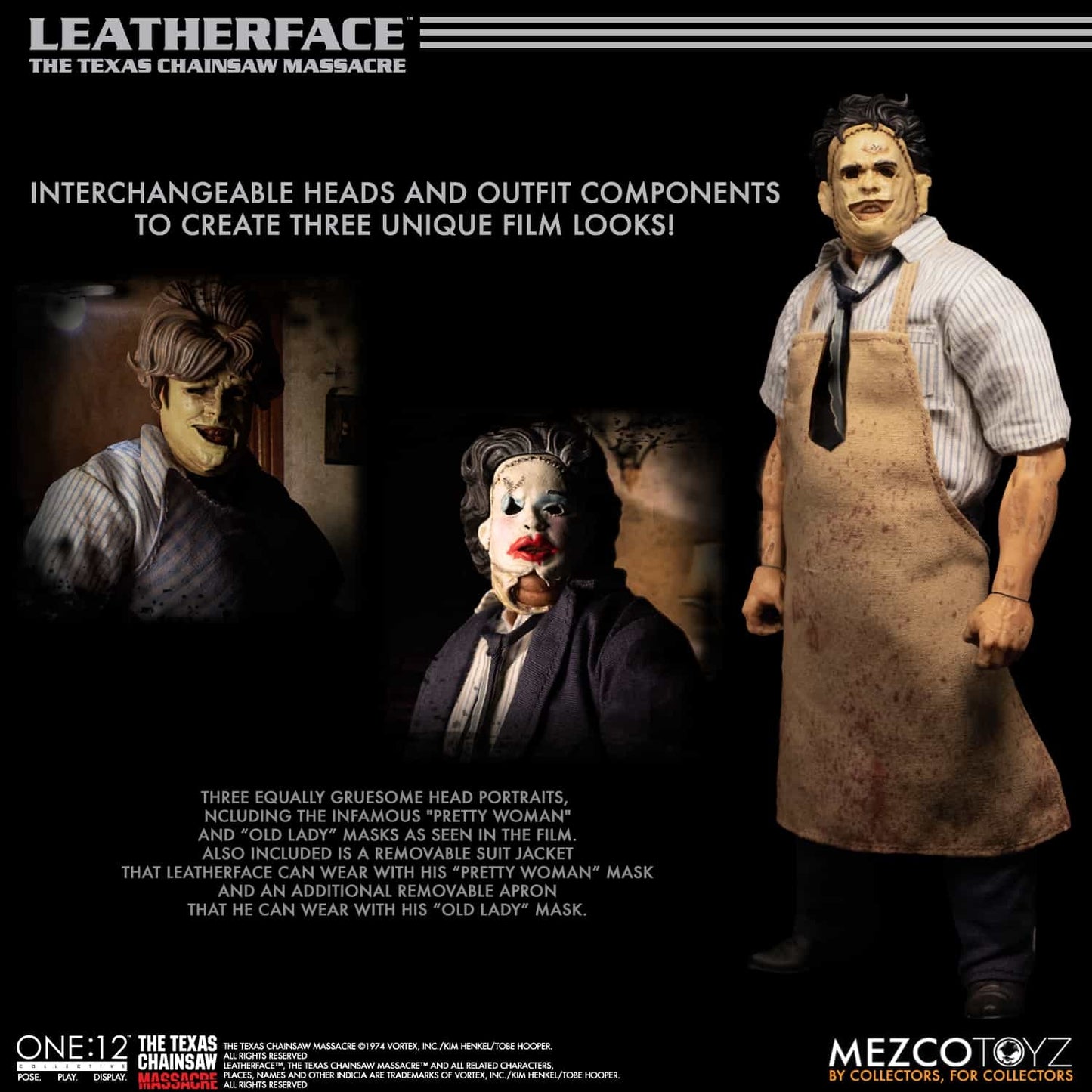 One 12 Collective Texas Chainsaw Massacre Leatherface Deluxe Figure