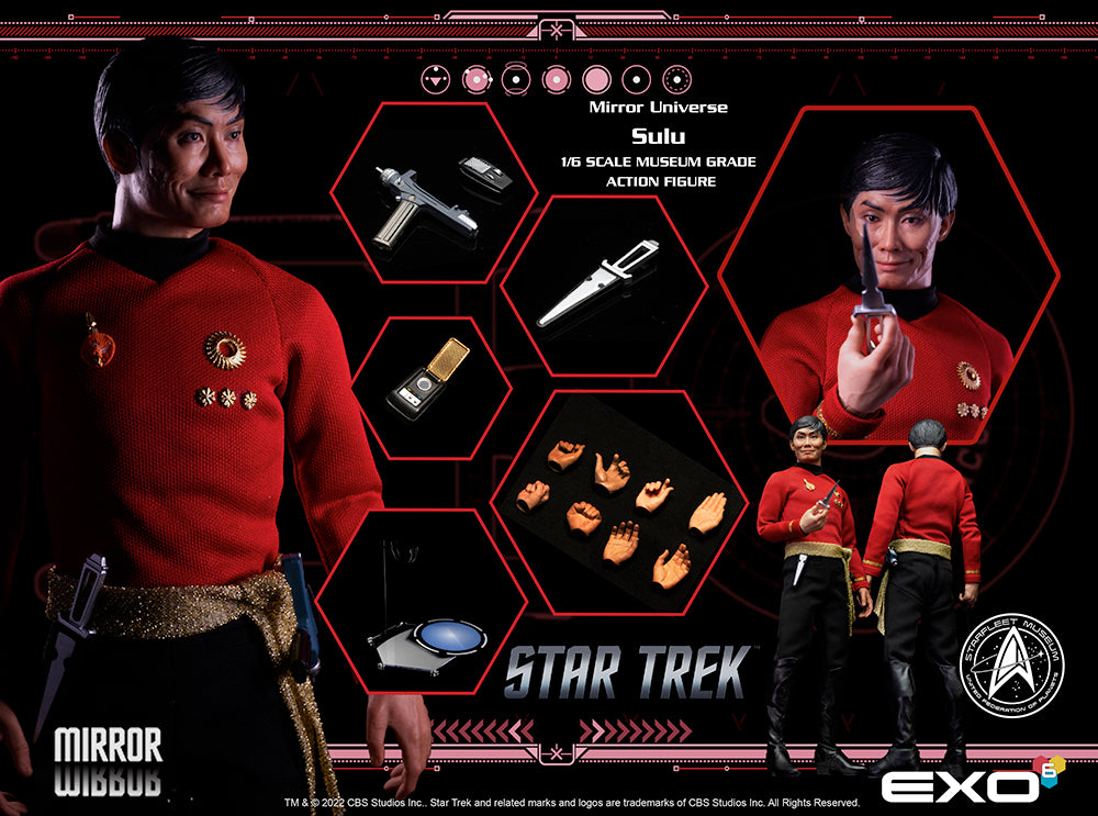 Mirror Universe Sulu Sixth Scale Figure by EXO-6