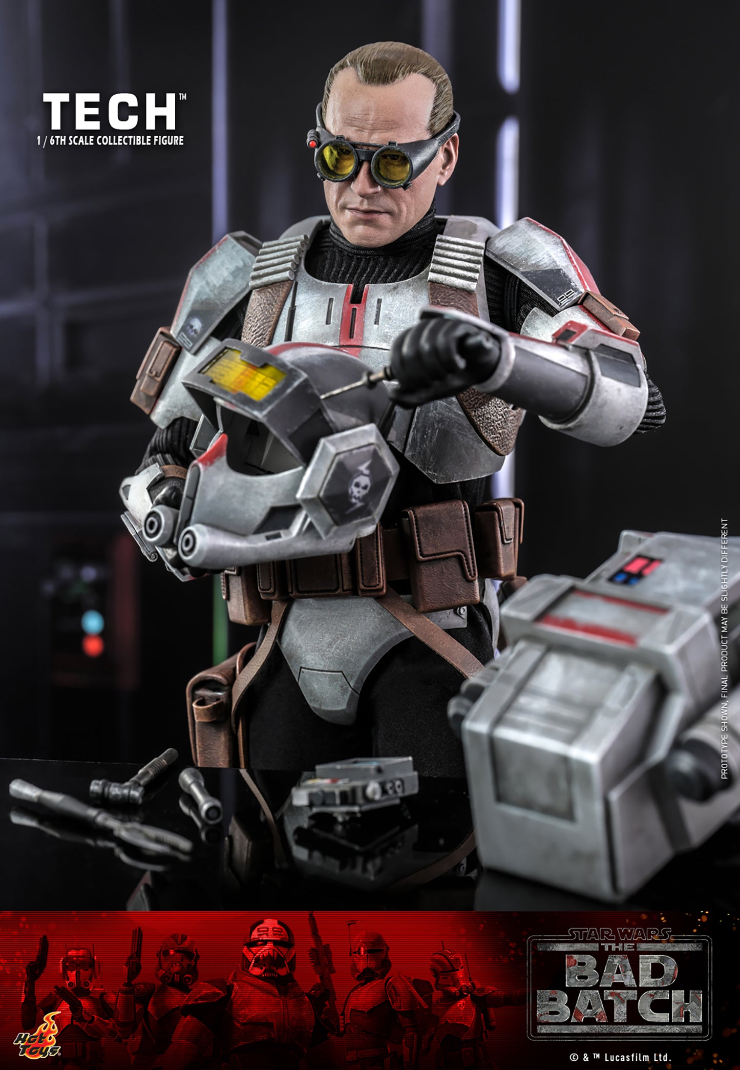 Tech Sixth Scale Figure by Hot Toys