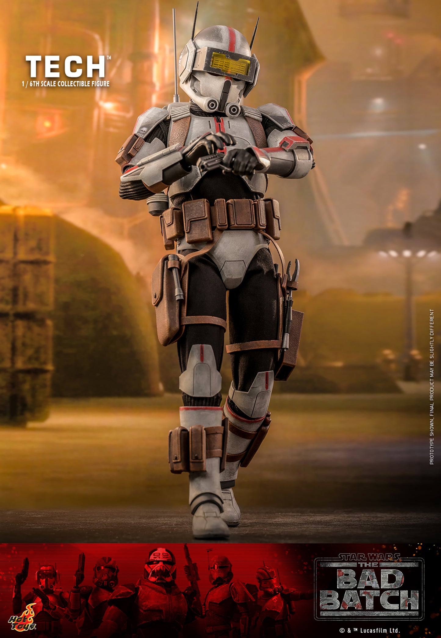 Tech Sixth Scale Figure by Hot Toys