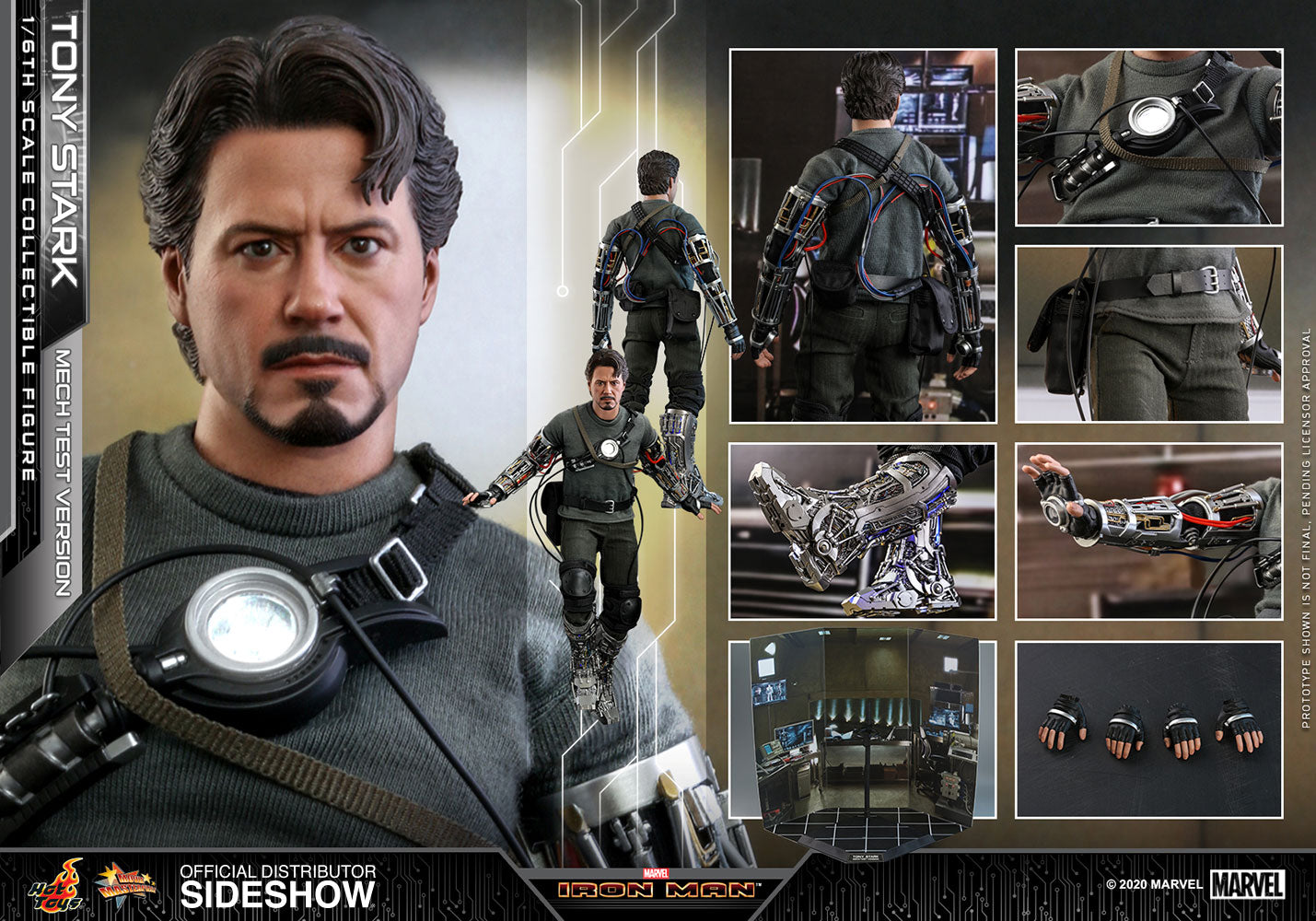 Hot Toys Tony Stark (Mech Test Version)