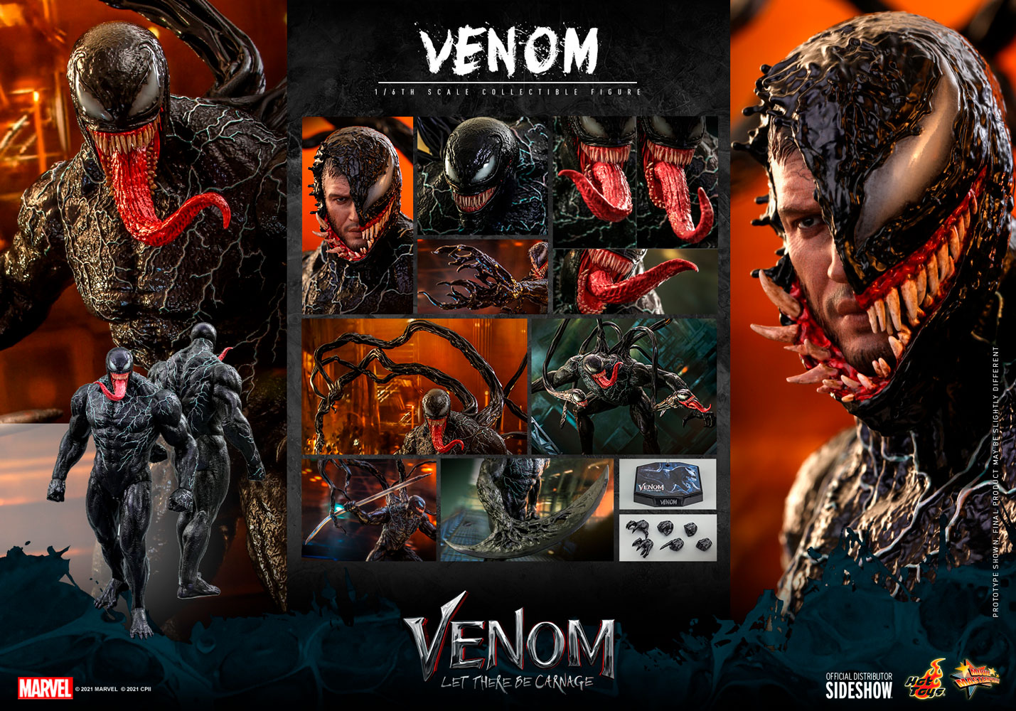 Hot Toys Venom 1/6 Scale Figure (Let There Be Carnage)