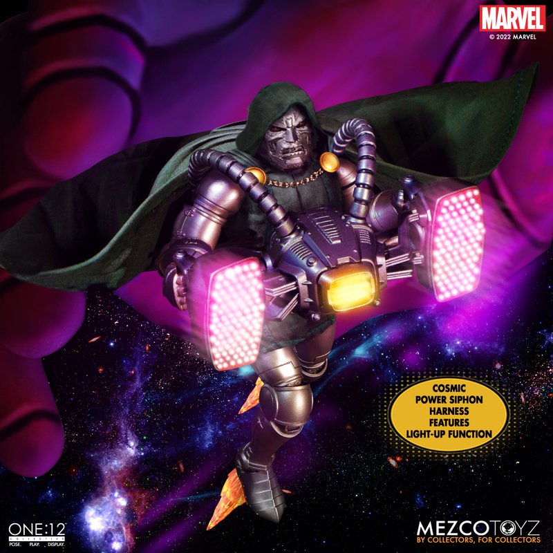 One 12 Collective Doctor Doom Action Figure by Mezco