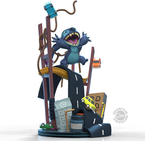 Stitch x San Francisco - 8" Q-Fig Max Elite Statue