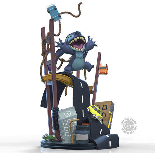 Stitch x San Francisco - 8" Q-Fig Max Elite Statue
