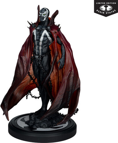 Spawn - Spawn By Puppeteer Lee (Black White & Red All Over) 1/10 Scale Resin Statue