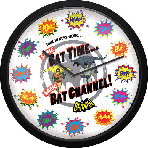 Batman BAT TIME Wall Clock