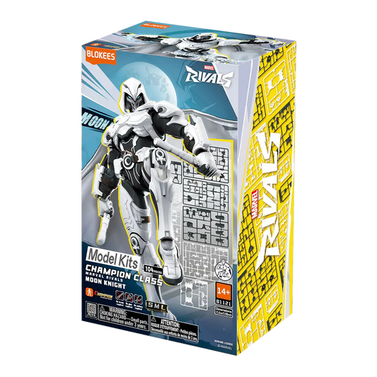 MARVEL RIVALS™ CHAMPION CLASS 10 MOON KNIGHT™ MODEL KITS | BLOKEES