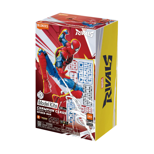 Marvel Rivals Champion Class 06 Spider-Man Model Kits | Blokees